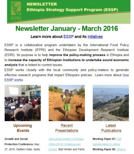 Newsletter Jan-Mar 20161