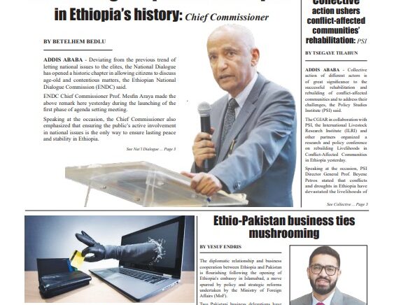 IFPRI on the NEWS – Ethiopian Herald